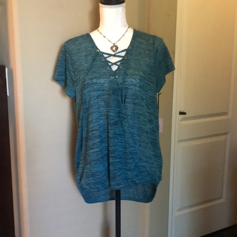 Juicy Couture Tie Front Shirt NWT